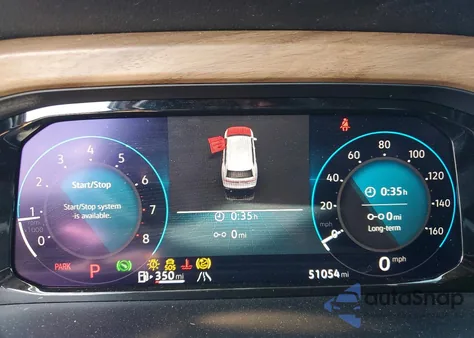 2024 Volkswagen Atlas Se из США, поврежденный, VIN 1V2HR2CA4RC567315